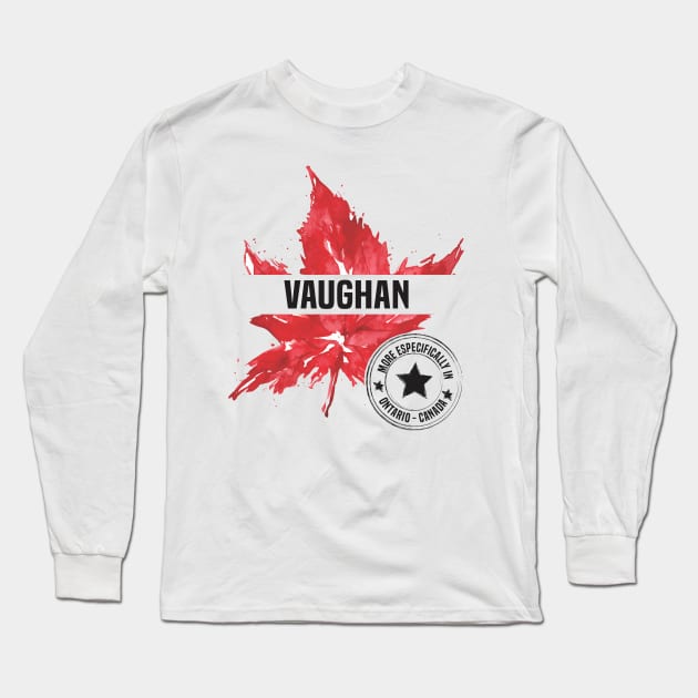 Vaughan in Ontario Long Sleeve T-Shirt by C_ceconello